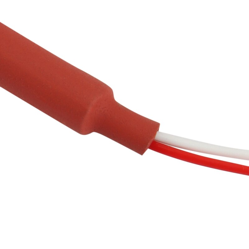 Waterproof PT1000 Temperature Sensor -40-200C Probe DIA 6mm Insert Length 100mm Heat Resistant 2 Wire 1M Silicone Cable
