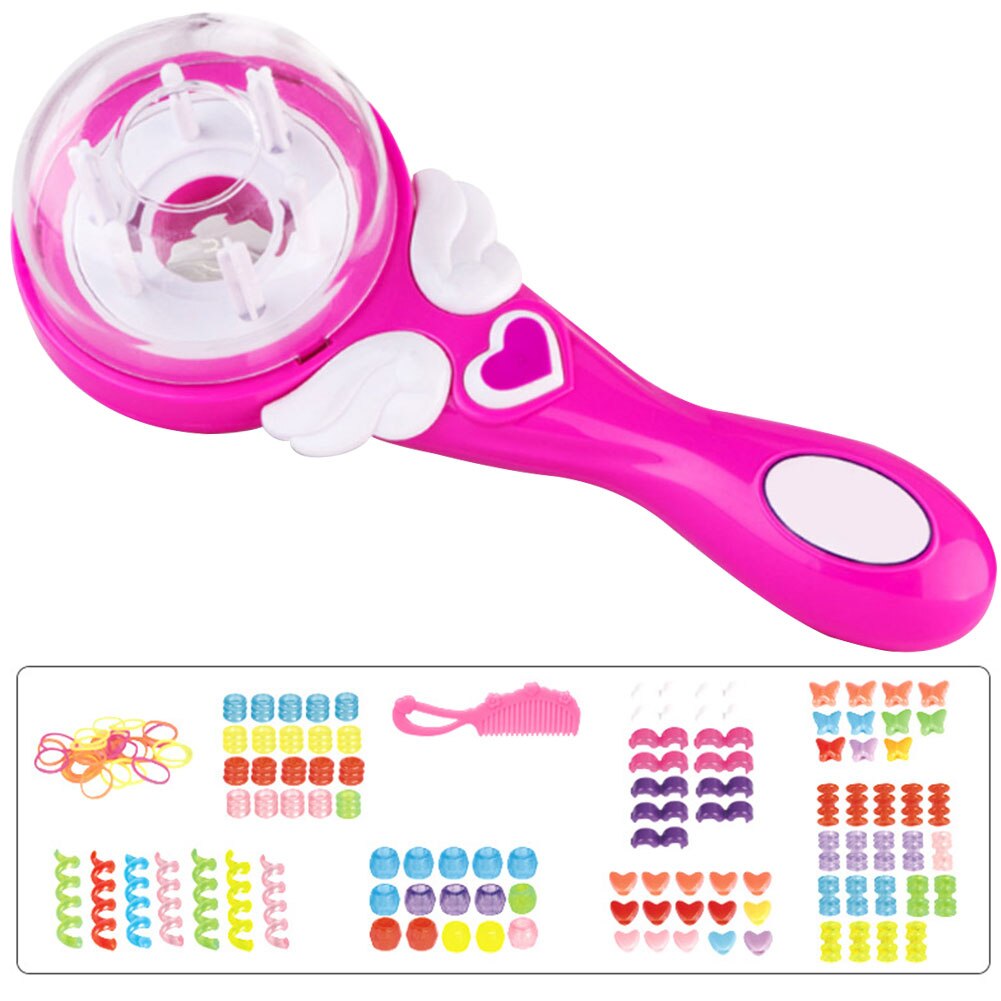 For Girls Automatic Knitted Styling Tools Pretend Play Electric Braid Device DIY