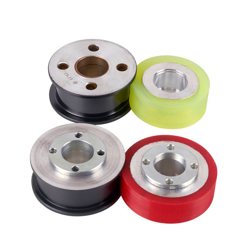 Pan beating meter wheel wire and cable porcelain spraying guide wheel aluminum wheel extrusion accessories meter pressing wheel