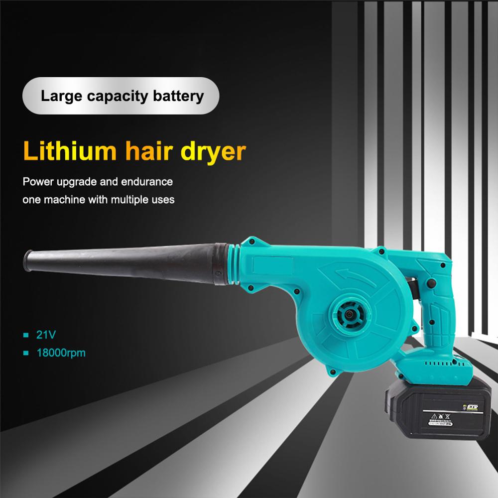 Cordless Electric Air Blower & Suction Handheld Leaf Computer Dust Collector Cleaner Power Tool For Makita Li-ion Battery