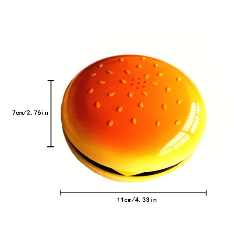 Imitation Hamburger Telephone with Wire Landline Phone for Home Art Decor