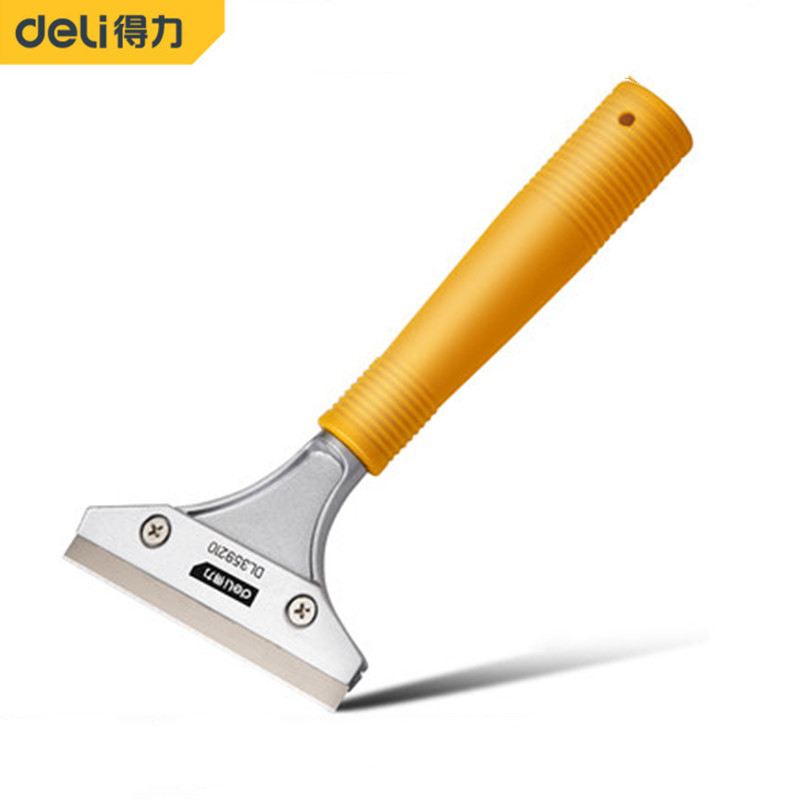 Herramienta de limpieza Deli, pala raspadora de Metal, cuchillo de limpieza multifunción para suelo, pared y ventanas, herramientas manuales para el hogar, cuchillas raspadoras limpias: Borgoña