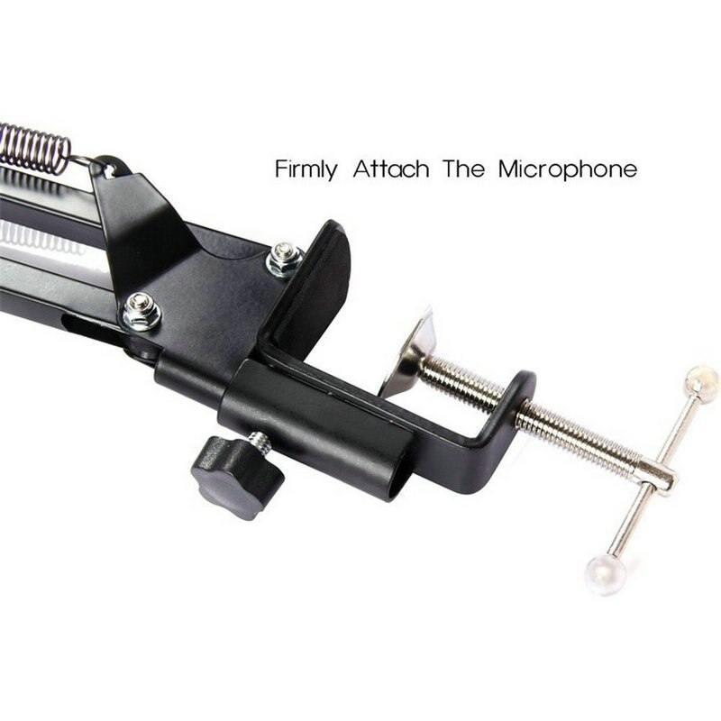 Adjustable Microphone NB-35 Stand Holder Studio Microphone Sound Recording Condenser Karaoke Wired Mic Stand Holder