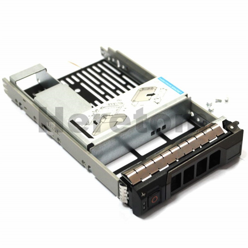 Adaptateur de disque dur 2.5 "à 3.5" avec support de caddie pour serveur Dell PowerEdge T340,