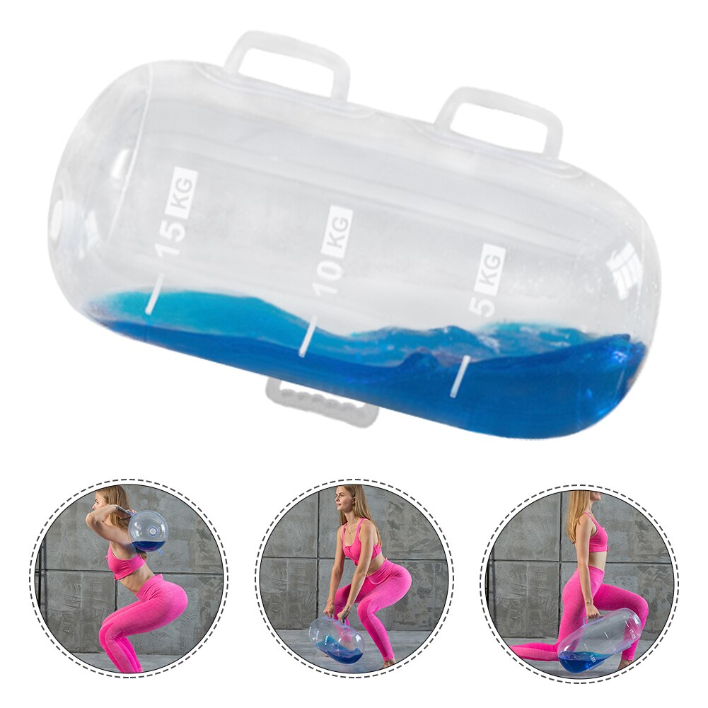 Thuis Oefening Balans Gewicht Zak Water Vullen Opblaasbare Indoor Fitness Workout Gewichtheffen Gym Krachttraining Yoga Squat