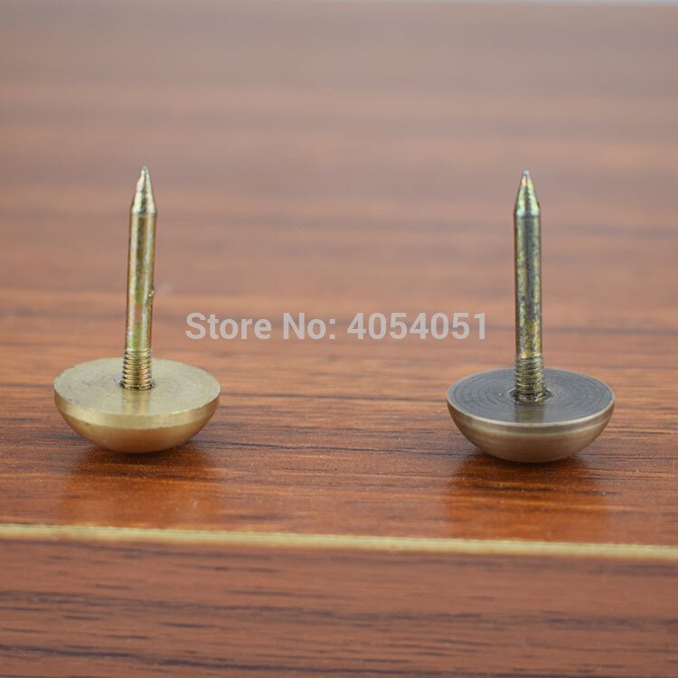 20 billeder kinesisk stil antik massiv messing søm tromle nitter sofa fastgørelse dekorativ søm dør fast søm hardware del