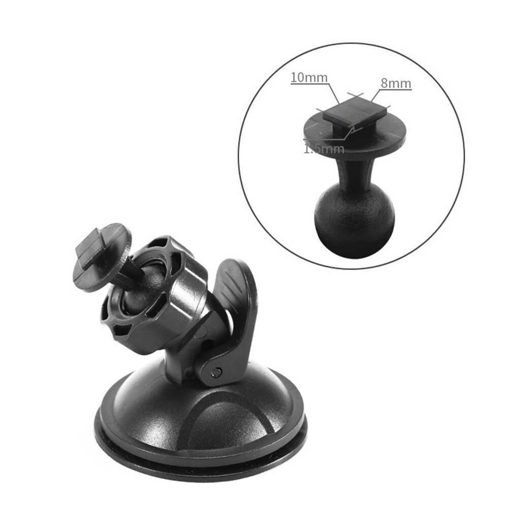 Black Universal Car Driving Recorder Mount DVR Bracket Screw Connector Rack DV GPS Camera Stand Holder Mini Car DVR GPS holder