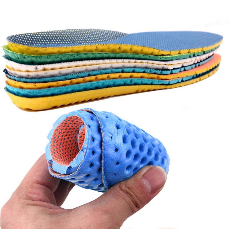 Ademend Inlegzolen Mannen Vrouwen Anti-geur Sport Run Geheugen Binnenzool Pad Comfort Zweet-Absorberende En Ademende Verdikte binnenzool
