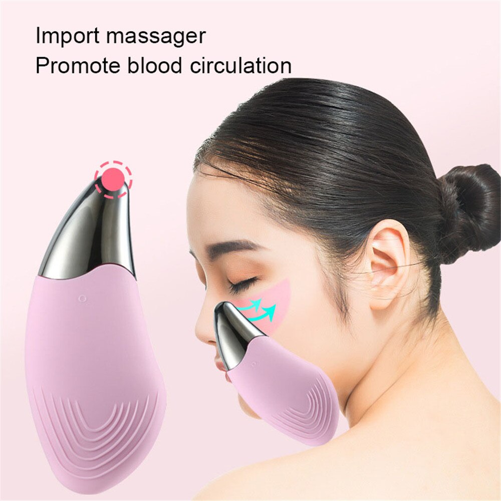 Wasserdichte Gesichtsreinigungsbürste für Männer und Frauen, wiederaufladbare elektrische Peeling-Gesichtswäscher-Reinigungsbürste