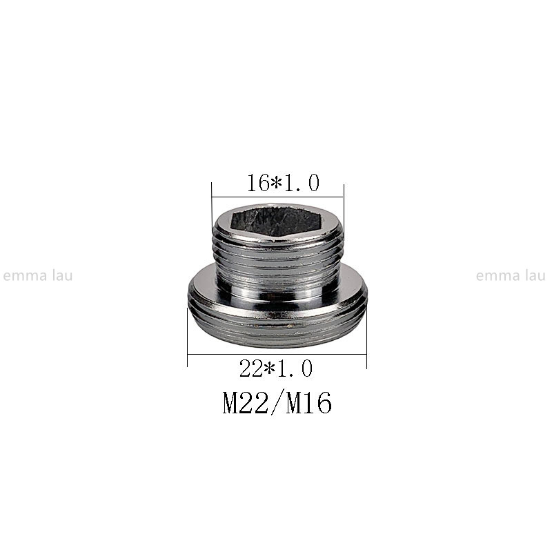 Messing Kraan Beluchter Adapter Waterzuiveraar Fittings 16 17 18 20 21 22 23 24 25 30mm Turn 22 Keukenkraan Sanitair Accessoires