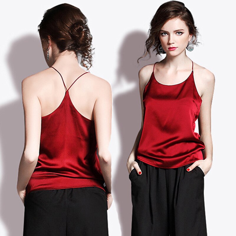 Débardeur fille vêtements été débardeur hauts blancs pour filles caraco adolescent enfants vêtements maillot de corps offre spéciale: Rouge / XXL
