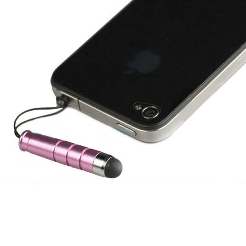 20 Stks/partij Drie Links Intrekbare Capacitieve Stylus Touch Scherm Teblet Pen Diamant Voor Iphone Voor Ipad