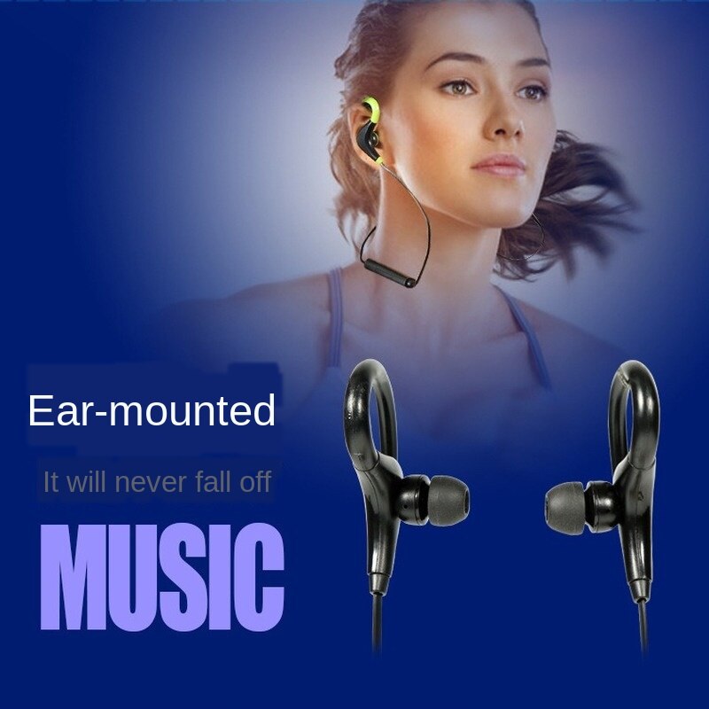 Senza fili Auricolare Bluetooth 4.1 Stereo Binaurale Regalo Impermeabile e Sudore a prova di Sport del Trasduttore Auricolare Del Telefono Mobile Universale Gancio per L'orecchio