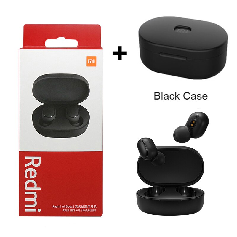 Xiaomi Redmi Airdots 2 Earphones Mi Original Xiaomi True Wireless Headphones Bluetooth Air Dots Headset TWS Earbuds Control: 002