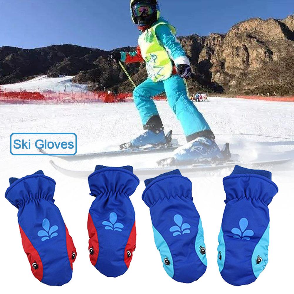 Verdikte Kids Outdoor Warme Ski Handschoenen Waterdicht Sneeuw Sport Snowboard Skiën Handschoenen Voor Kinderen Mitten