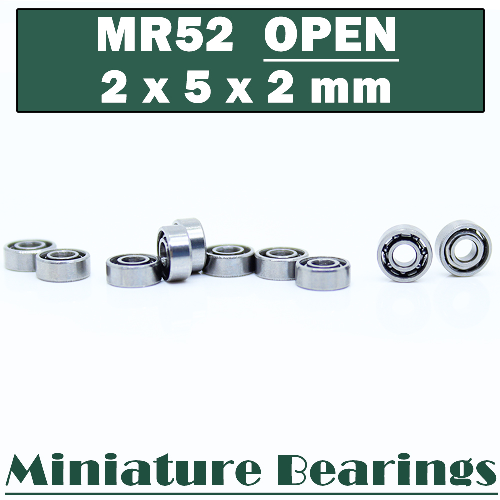 MR52 Open ( 10 Stuks) 2*5*2 Mm Miniatuur Kogellagers MR52OP