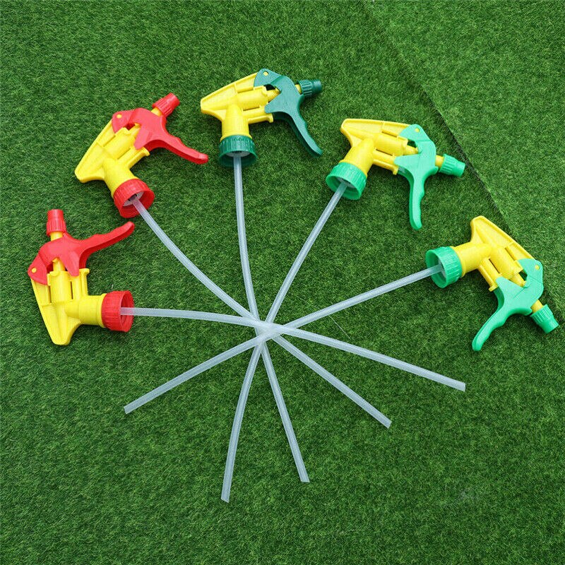 10Pcs Trigger Sprayer Heavy Duty Chemical Resistant Spray Bottle Nozzles Head