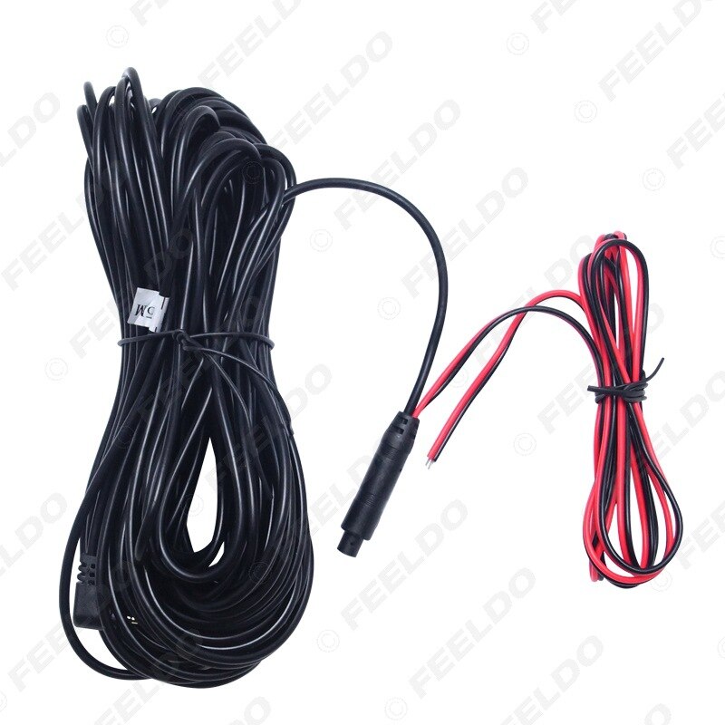 Aplicable a 15 M 2,5mm a 4-Pin BMW conector de clavija grabadora de conducción línea de dibujo posterior línea de extensión de vídeo