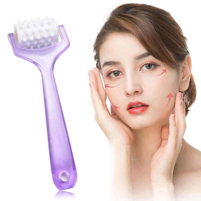 Draagbare vingerrollermassager, faceliftmassager, gezichtsvormer, ontspanningsapparaat, mini-vingermassager, bueaty bodymassage-ontspanningsapparaat