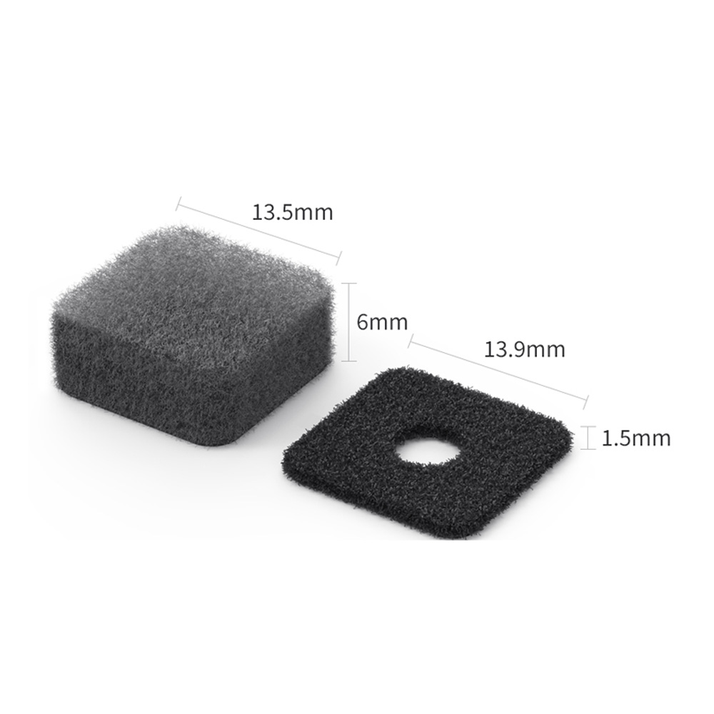 VRIG Mic Wind Mof Microfoon Voorruit Microfoon Voorruit Vervanging voor Insta360 X4/X3 Accessoires