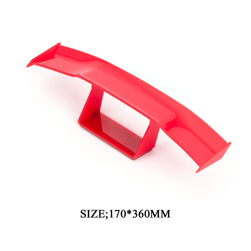 Universal Car Mini Spoiler Wing Creatiee Auto Car Tail Wing Auto Carbon Fiber Texture Decoration 6.7 Inch
