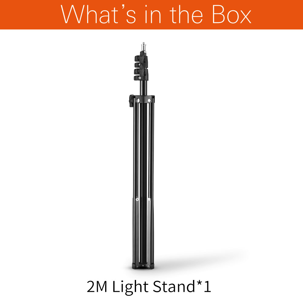 2M 1/4 Screw Light Stand Tripod For Photo Studio Softbox Video Flash Umbrellas Reflector Lighting Bakcground Stand