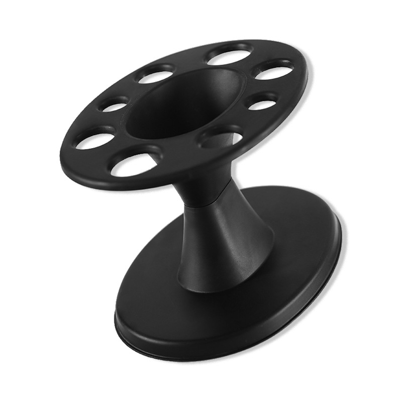 Soporte de almacenamiento para peines de peluquería, organizador de rollo de hierro, tijeras y cepillos, 1 unidad