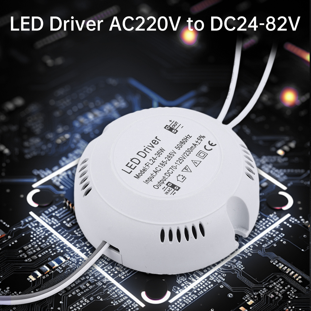 Driver LED da AC220V a DC24-82V/70V-125V per plafoniera a LED alimentatore Driver muslimah
