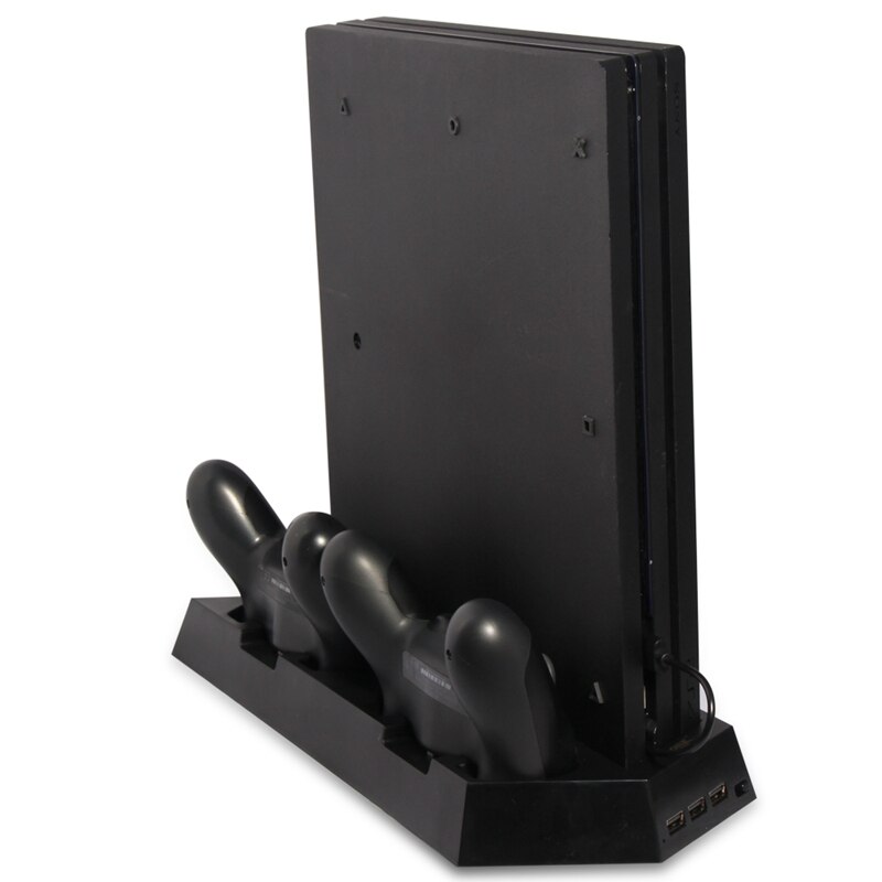 PS4 Station de refroidissement support Vertical contrôleur Station de charge pour Playstation PS4 Slim / PS4 Pro
