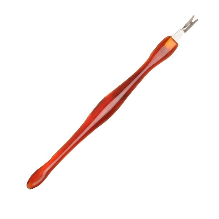 1PC ongle mort Peeling fourchette exfoliant appel d'offres cuticule tondeuse peau morte enlever fourchette maison Salon ongles manucure outil: Default Title