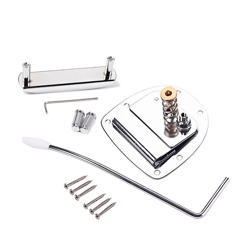 Gitarr bridge pull plate tremolo för mustang och jazzmaster tillbehör