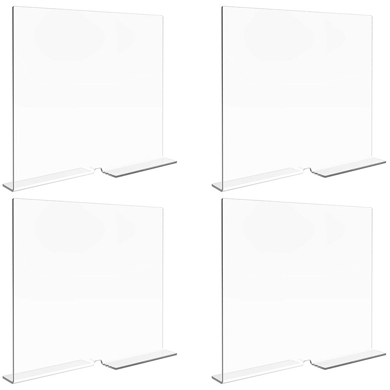 Plank Verdelers Voor Kasten, Clear Plank Verdelers Voor Hout Kast, Kast Plank Organizer Divider En Separator: Default Title