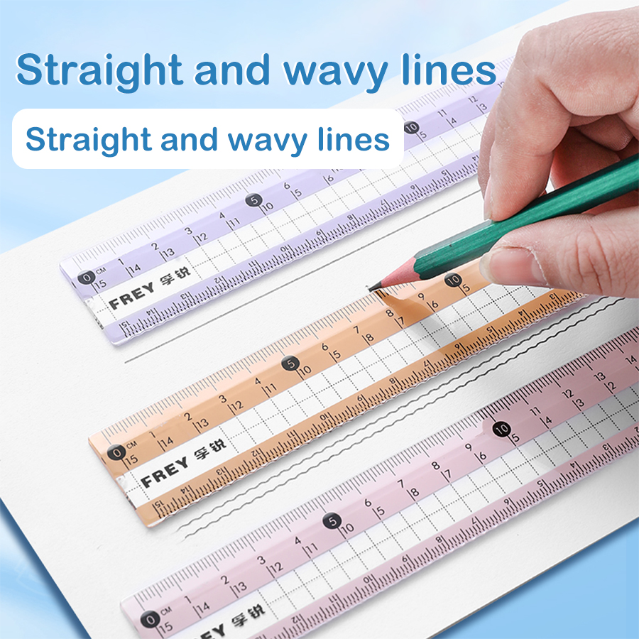 7 Pcs/Set Mathematical Rulers Set Multi-function Compass Ruler Drawing Tools School Supplies Students Stationery