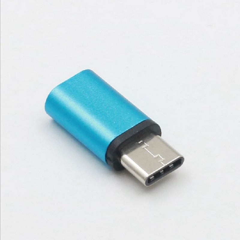 Usb-tyypin c urosliitin mikro-usb-naarasmuuntimeen usb-c-tyypin c-sovitin oneplus 2 htc :lle 10 lumia 950 nexus 5x 6p macbookille