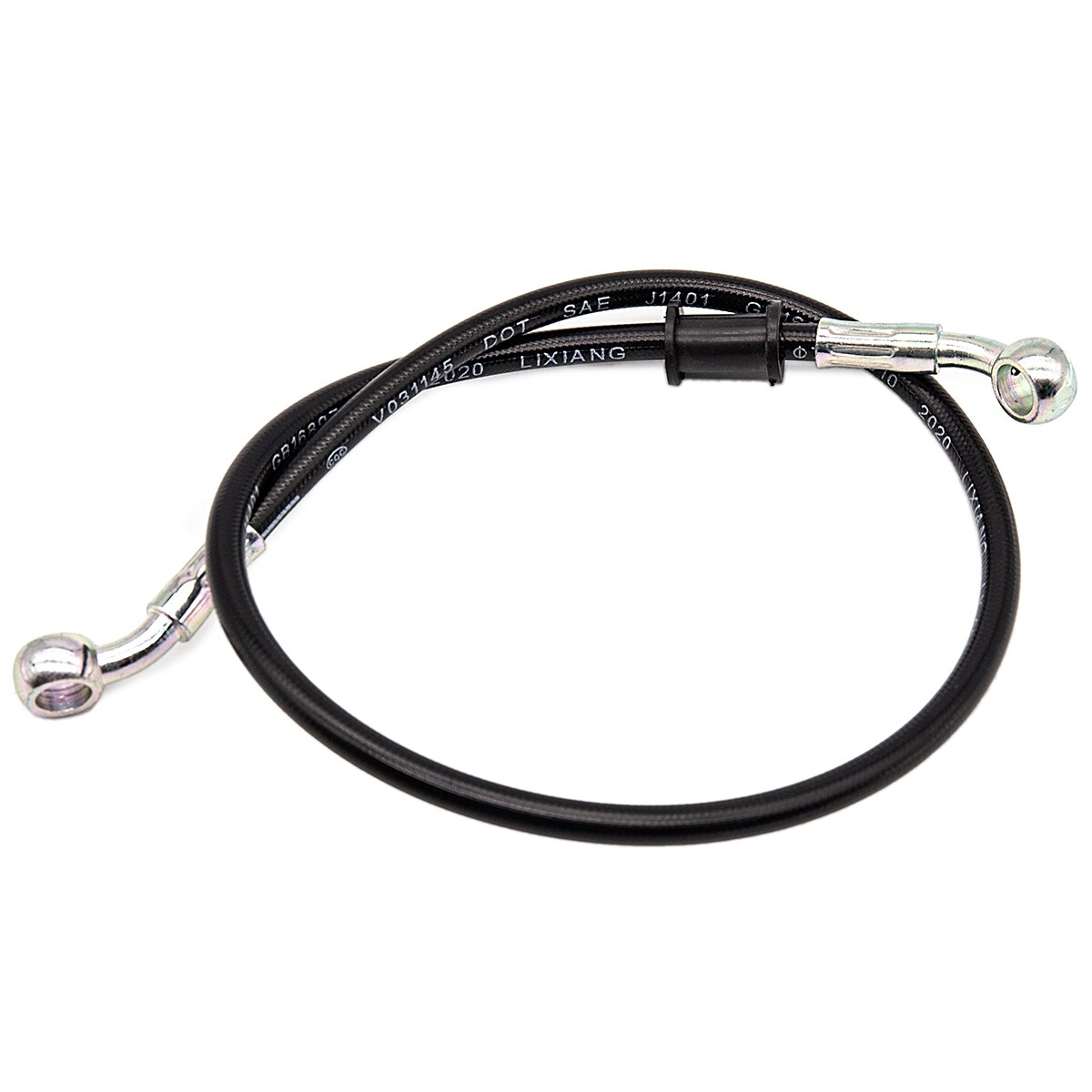 40cm-150cm Motorcycle Brake Oil Hose Brake Line Universal Motorbike Stainless Steel Braided Pipeline Latiguillo Freno Moto