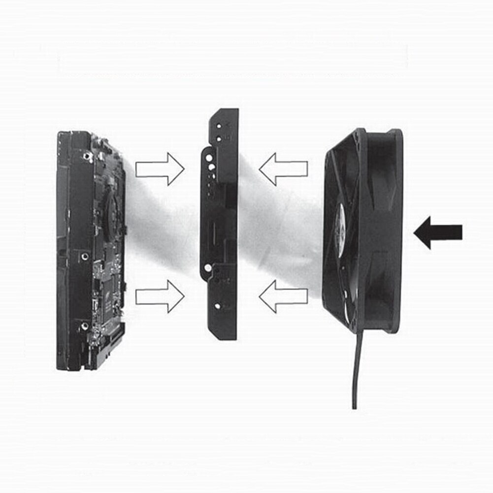 5.2 Tot 3.5/2.5Inch Ssd Hdd Tray Caddy Case Adapter Cooling Fan Montagebeugel