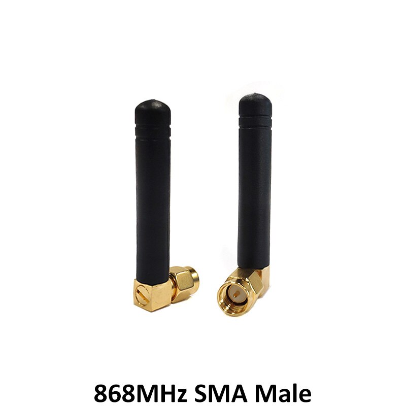 2 Stuks 868 Mhz 915 Mhz Antenne 2dbi Sma Male Connector Gsm 915 Mhz 868 Mhz Antena Antenne Waterdicht + 21 Cm RP-SMA/U. fl Pigtail Kabel