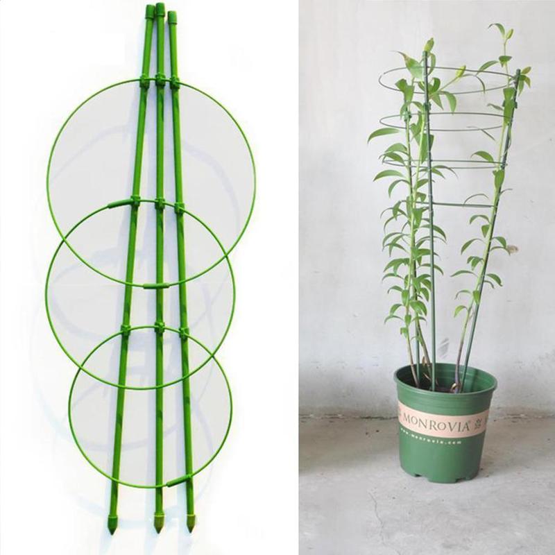 1 stk plantebur klatreplanter støtte, haveespalier blomster tomatbure stativ sæt  of 3 pak espalier til klatreplanter