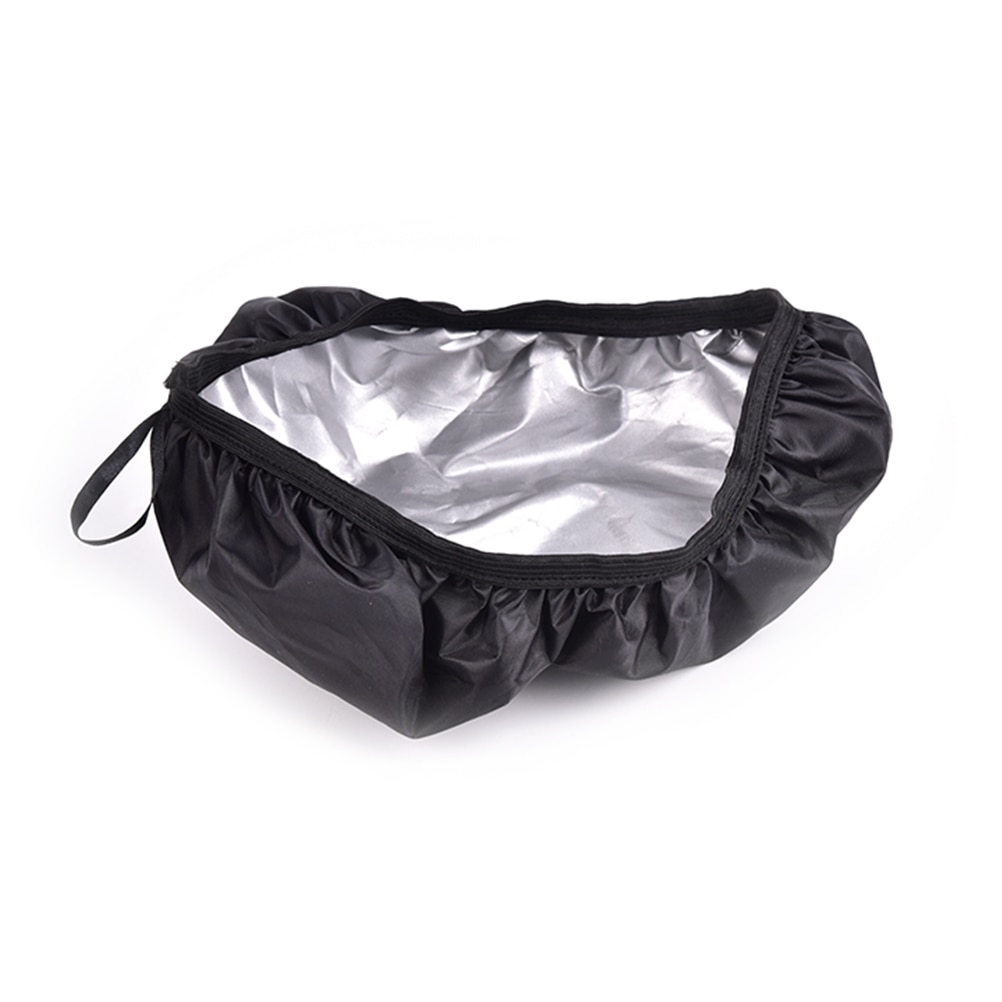Housse De Selle De Vélo Imperméable Noire - Protection Pluie élastique