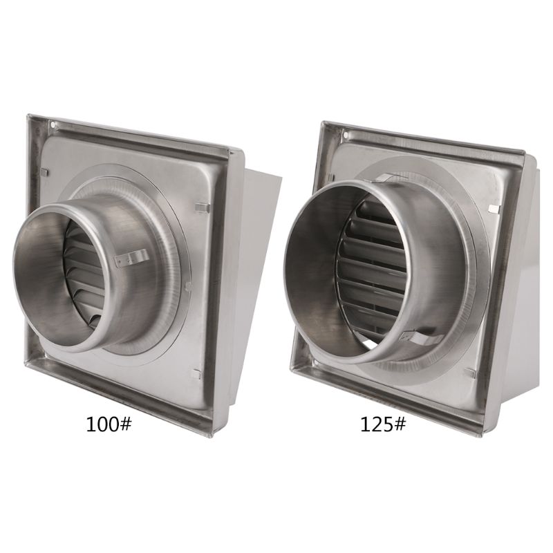 Muur Ventilatierooster Diffuser Ducting Ventilatie Cover Extractor Outlet Lamellen 090D