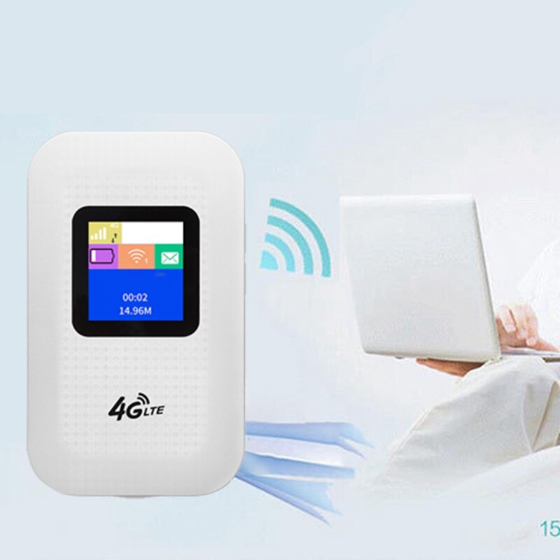 4G Wifi Router Mifi Clever kabellos Router 4G Tragbare Auto WiFi Router mit Sim Karte Slot und Farbe sn