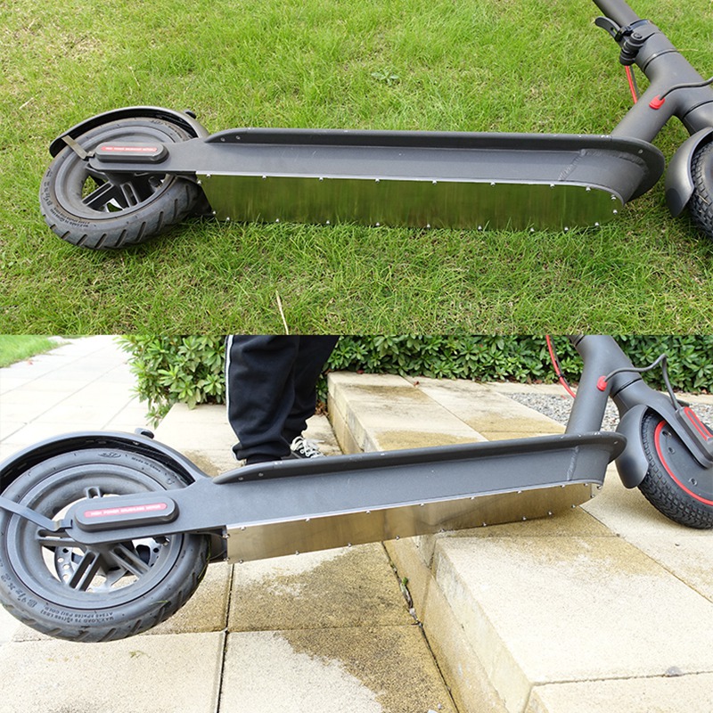 Novel-Electric Scooter Bottom Battery Cover for Xiaomi M365 Pro Chassis Armor Decks Board Plate Protection Kit Scooter Accessori: Default Title
