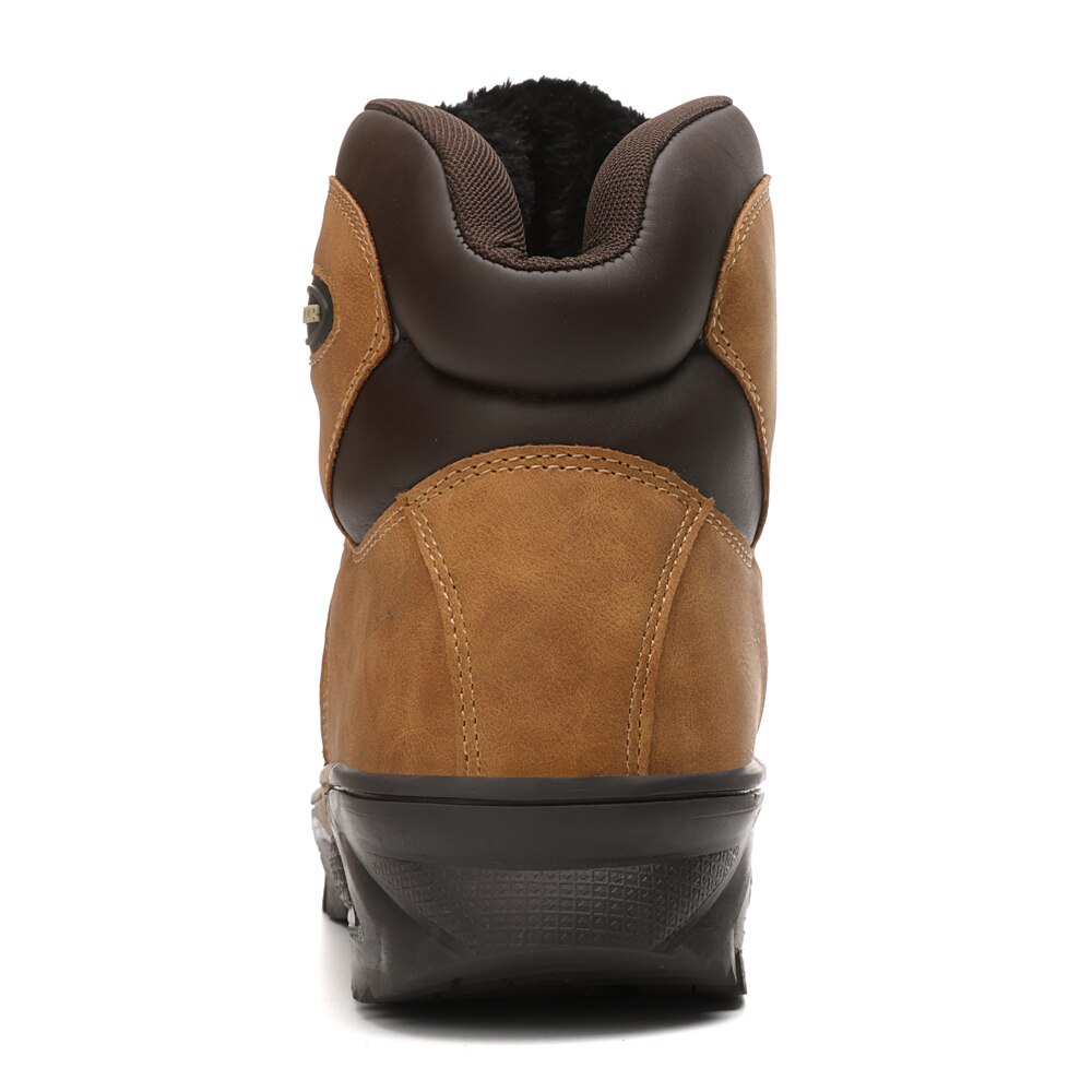 Big Size 40-46 Mannen Laarzen Voor Mannen Winter Sneeuw Laarzen Warm Bont & Pluche Lace Up hoge Top Mannen Schoenen Sneakers Laarzen