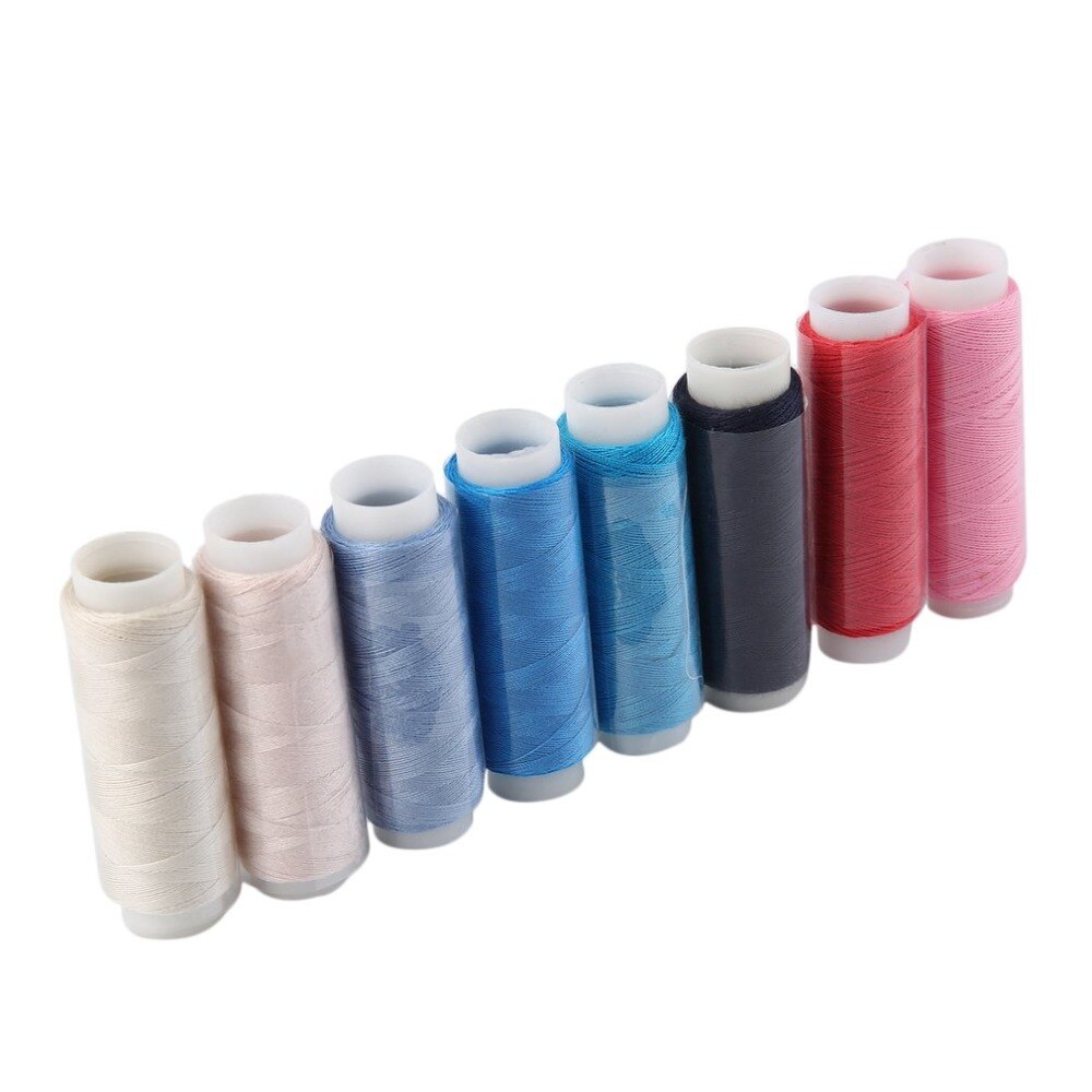 39Pcs Naaigaren 200 Yard Katoen Machine Borduurwerk Naaigaren Diy Patchwork Polyester Duurzaam Naaien Breien Threads