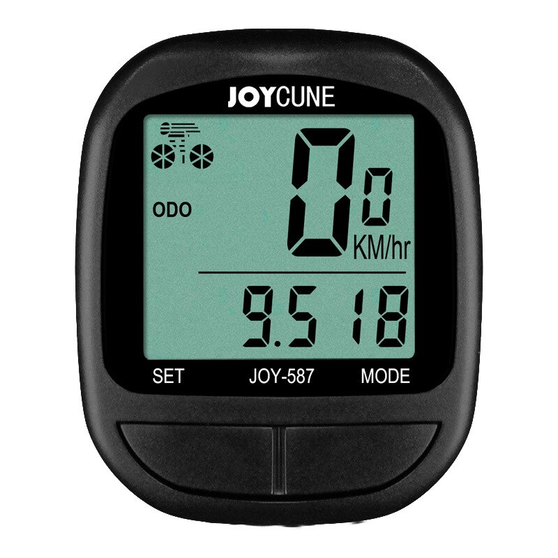 SD-587 Shundong JOYCUNE Display Speedometer Cycling Computer Bicycle Wired Code Table Speedometer Odometer English Code Table: Default Title