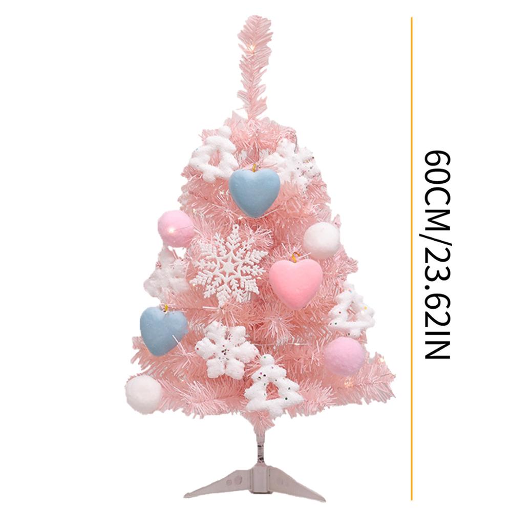 LED Pink Christmas Tree 60cm Package Christmas Tree Christmas Home Decor