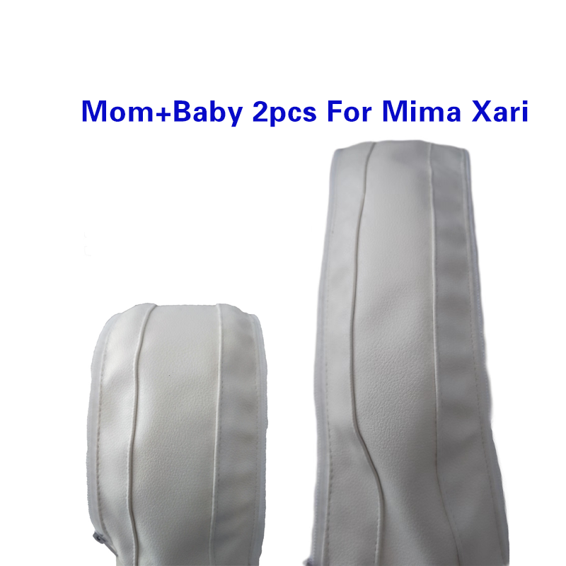 Fundas de cuero PU para manillar de cochecito de bebé, funda protectora para reposabrazos, accesorios para cochecito, Mima Xari