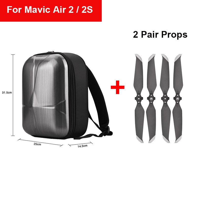 Reise Rucksack für DJI mavic Luft 2/2S Hartschalen-transportkoffer Wasserdichte Lagerung Schulter tasche für DJI Luft 2/2S Drohne Zubehör: schwer Hülse A