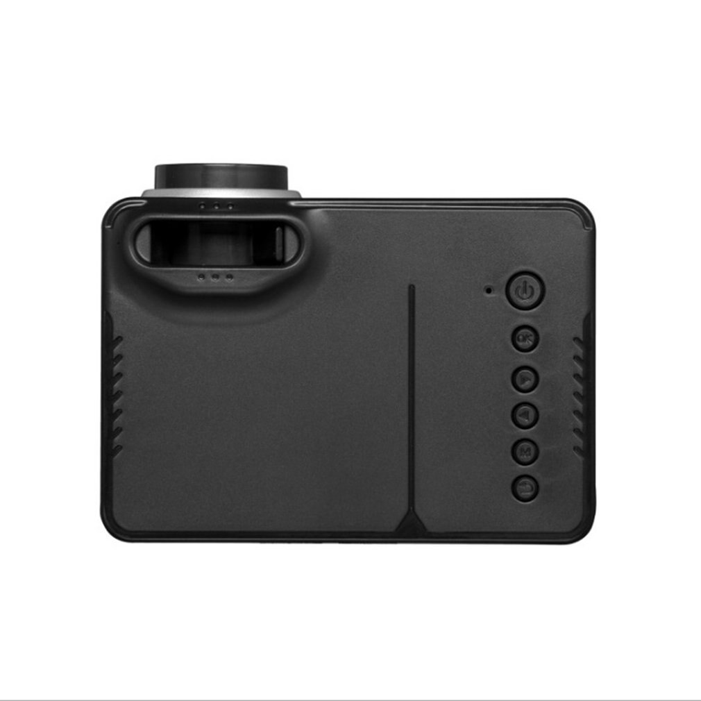 Black 814 Portable Projector High Definition 1080P HDMI Projector Multi Interface Home Theater Video Projector