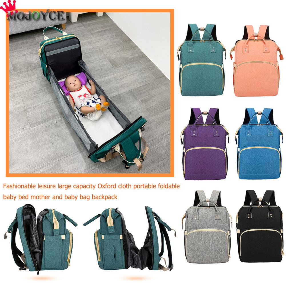 Kinderwagen Rucksack Mutter Falten Krippe Taschen Tragbare Mutterschaft Windel Pack